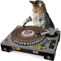 DJ Cat Scratching Pad